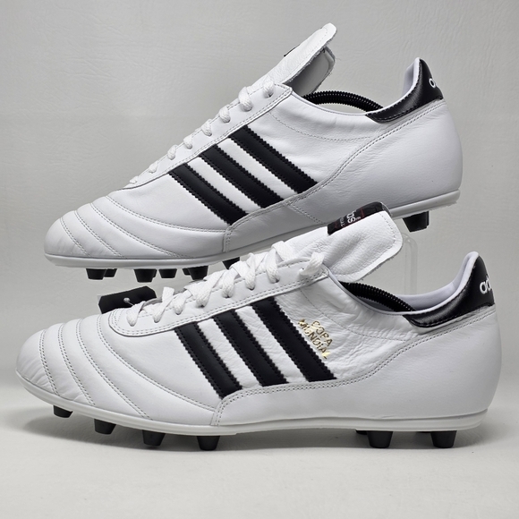 Adidas Copa Mundial Men’s Leather Soccer Cleats White Black Size 13 ID4050 New main image 7